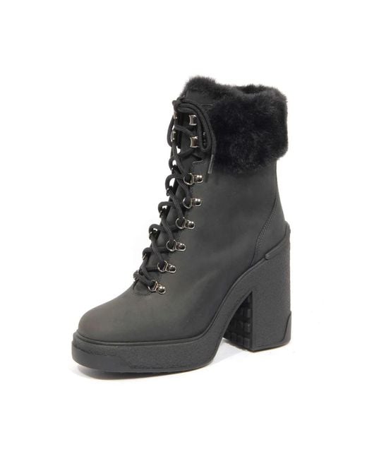 Moncler Black Heeled Boots
