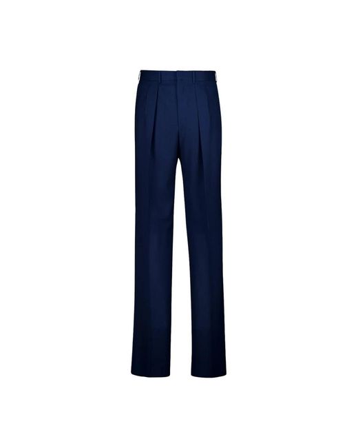 Tom Ford Wide Broeken in het Blue voor heren