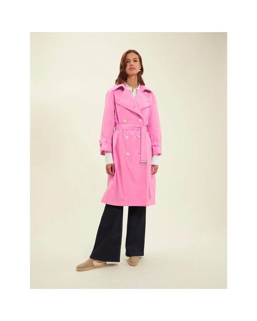Coats > trench coats Ines De La Fressange Paris en coloris Pink