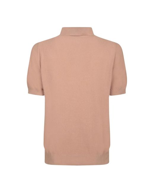 Dell'Oglio Pink Polo Shirts for men