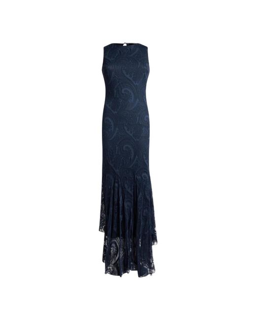 Etro Jurken Blauw in het Blue