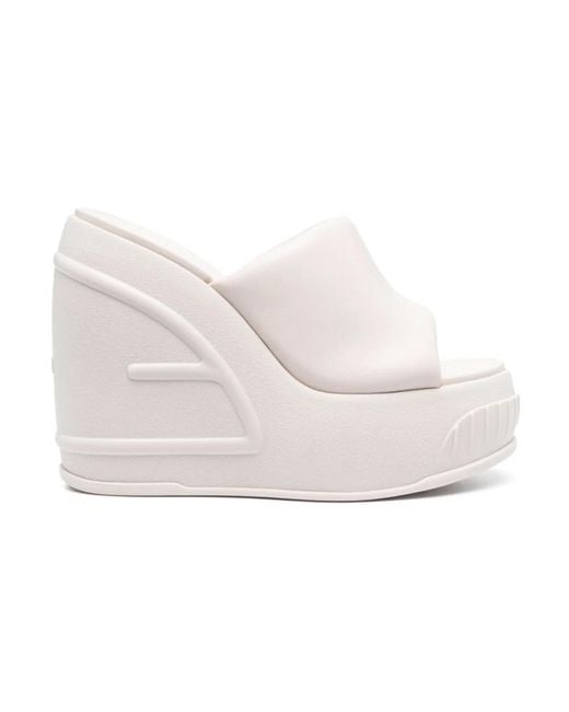 Wedges de Fendi de color Blanco | Lyst