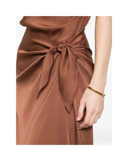 Silk95five Brown Maxi Skirts