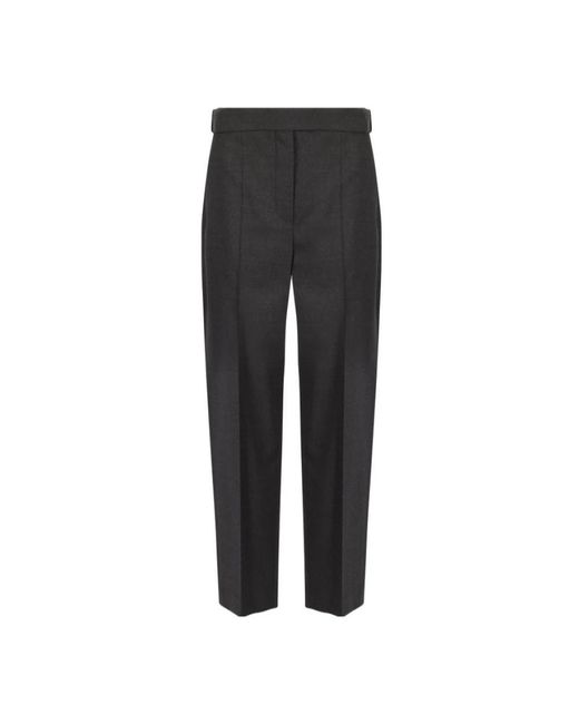 Brunello Cucinelli Black Straight Hosen
