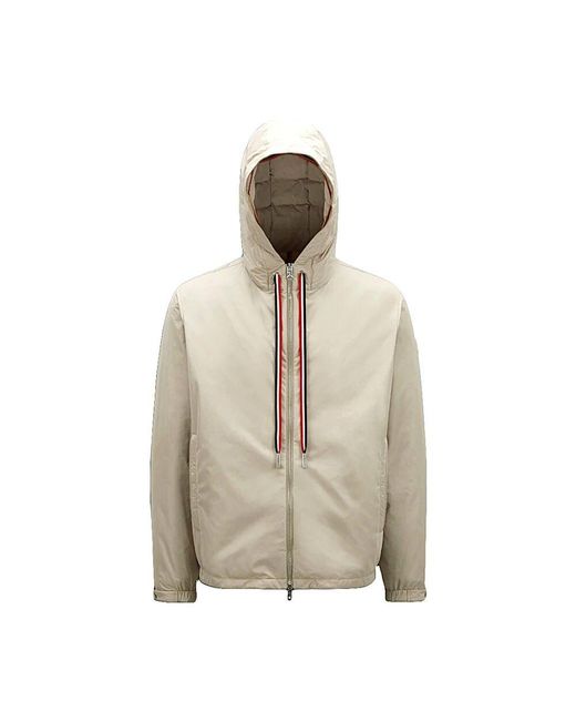 Moncler Natural Rain Jackets for men