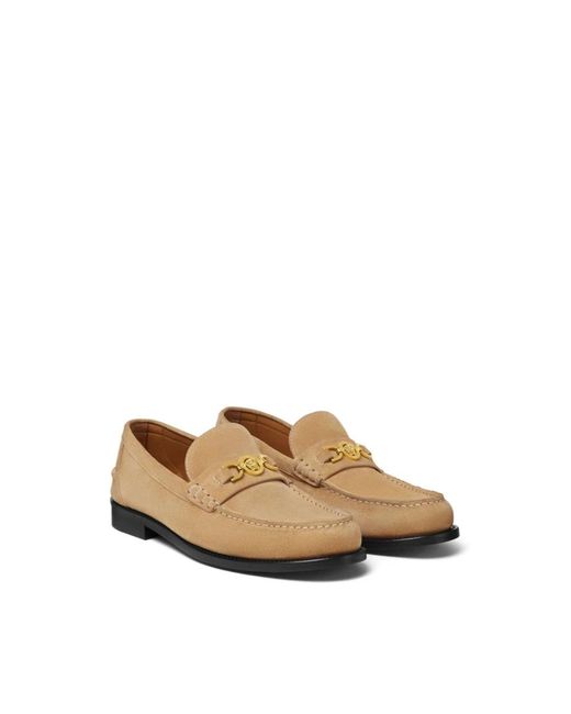 Versace Natural Loafers for men