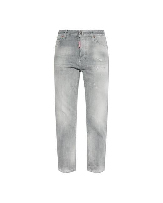 Cropped Jeans DSquared² de color Gray