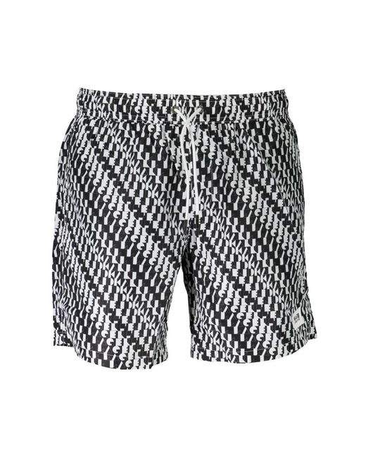 Karl Lagerfeld Black Beachwear for men