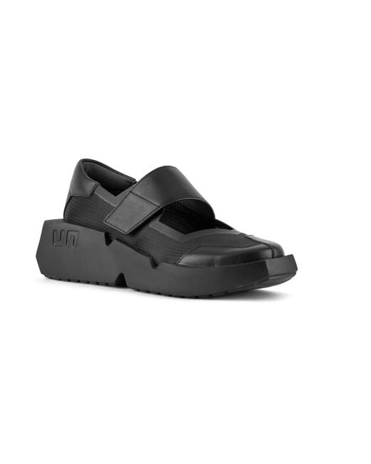 United Nude Black Wedges