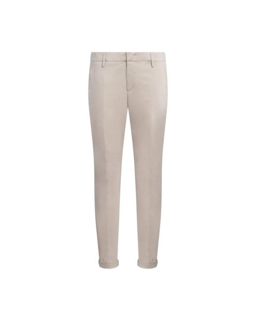 Dondup Gray Chinos for men