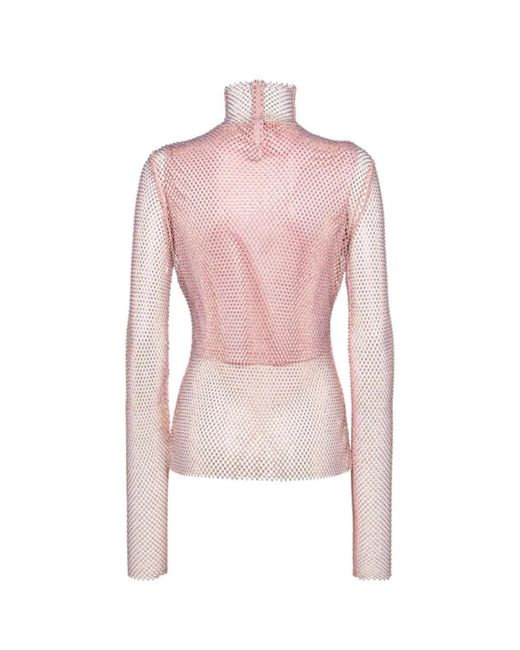 Sportmax Pink Long Sleeve T-Shirts