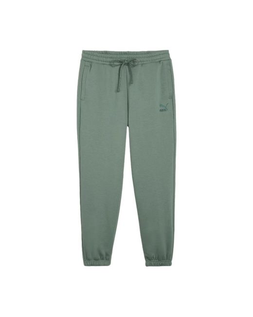 PUMA Green Sweatpants for men
