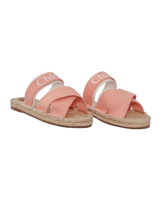 Chloé Pink Sliders