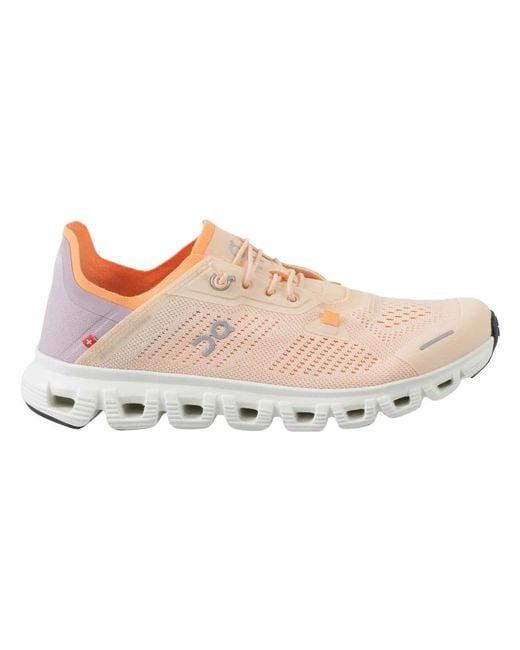 On Shoes Pink Cloud 6 Coast Damen Sneakers