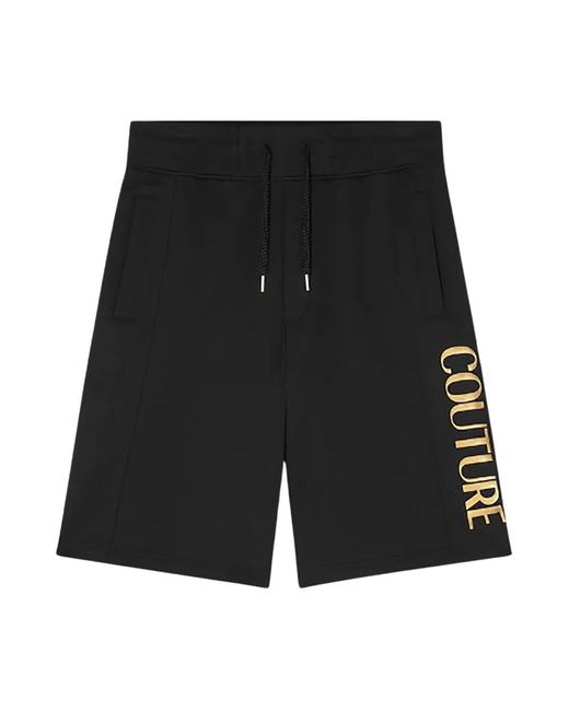 Casual Shorts Versace Jeans Couture de hombre de color Black