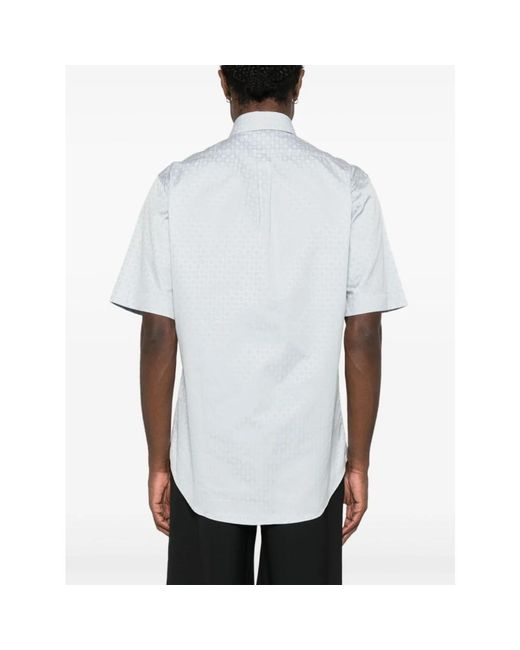 Givenchy White Short Sleeve Shirts for men