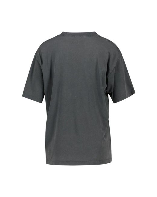 Anine Bing Cade Tee in het Black voor heren