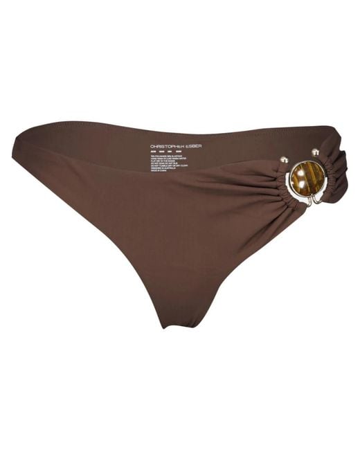 Bikinis Christopher Esber de color Brown