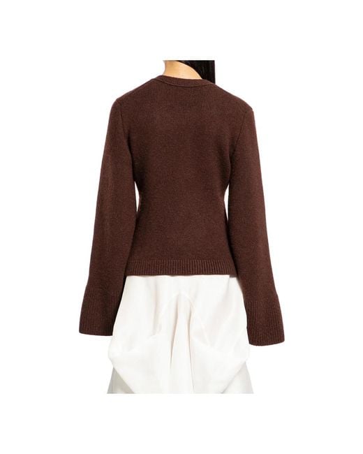 Cashmere Knitwear Khaite de color Brown