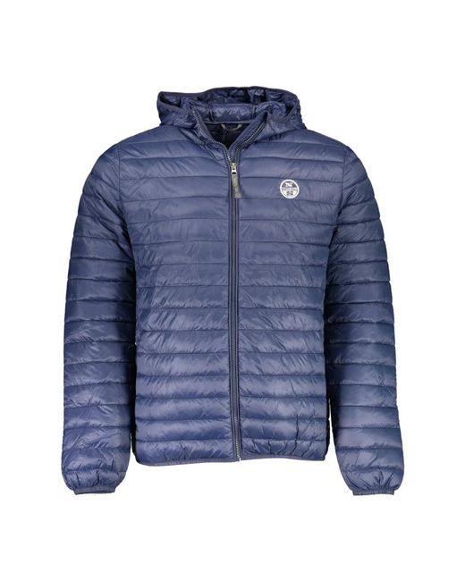 North Sails Blue Winter Jackets for men