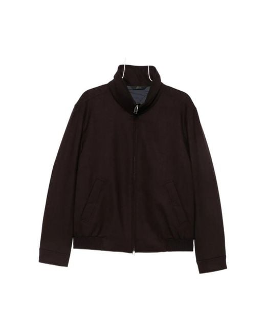 Bomber Jackets Brioni de hombre de color Black