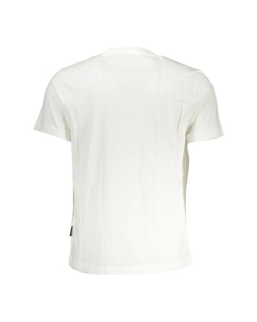 Napapijri White T-Shirts for men