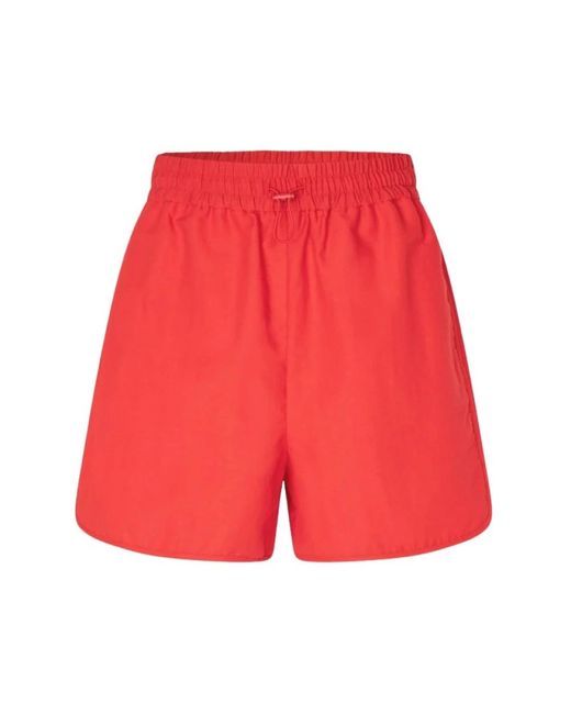 Samsøe & Samsøe Red Short Shorts