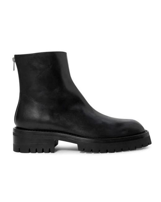 Ann Demeulemeester Black Ankle Boots for men