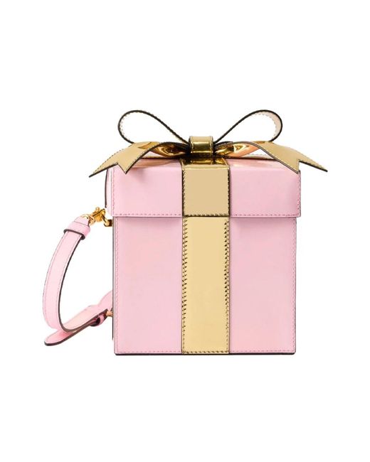 Moschino Pink Shoulder Bags
