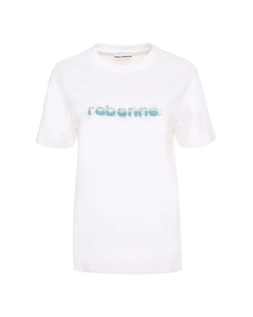 T-Shirts di Rabanne in White