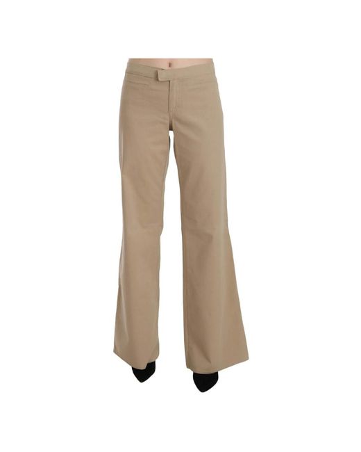 Just Cavalli Natural Wide Trousers