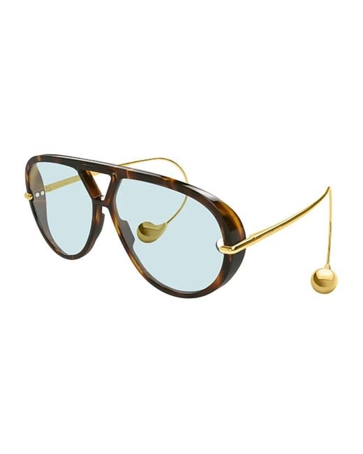 Bottega Veneta Blue Sunglasses