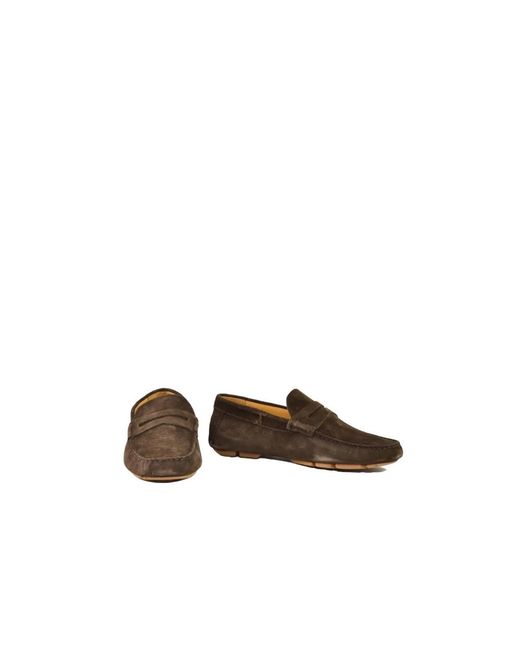 Loafers di Testoni in Brown da Uomo
