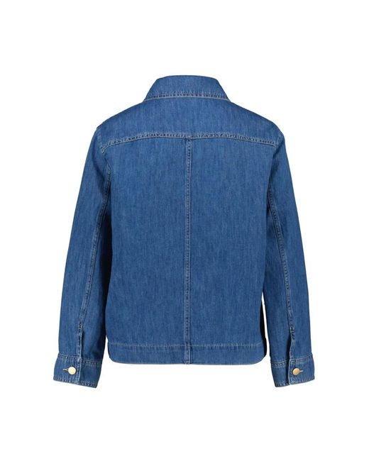 Max Mara Denim Jacket in het Blue