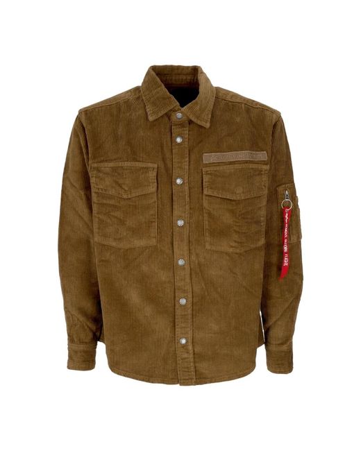 Light Jackets Alpha Industries de hombre de color Green