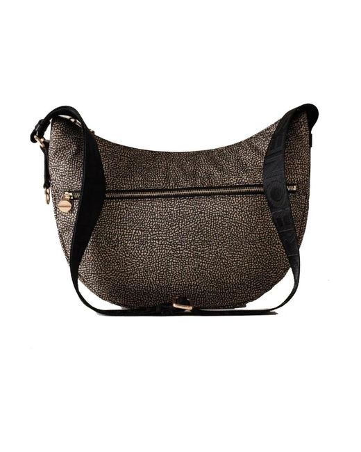 Bags > shoulder bags Borbonese en coloris Black
