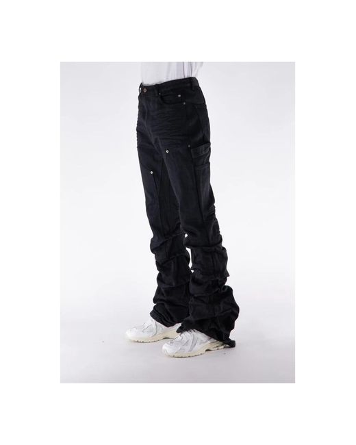 Jeans > wide jeans we11done pour homme en coloris Black