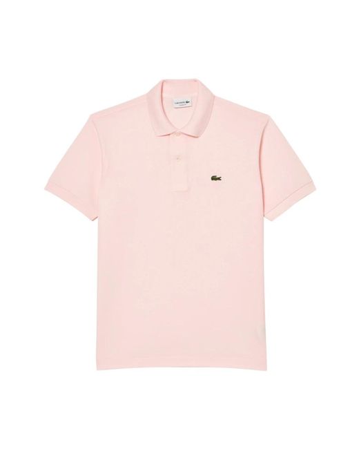 Polo Shirts Lacoste pour homme en coloris Pink