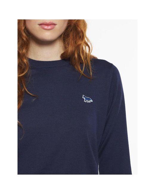 Maison Kitsuné Jersey in het Blue