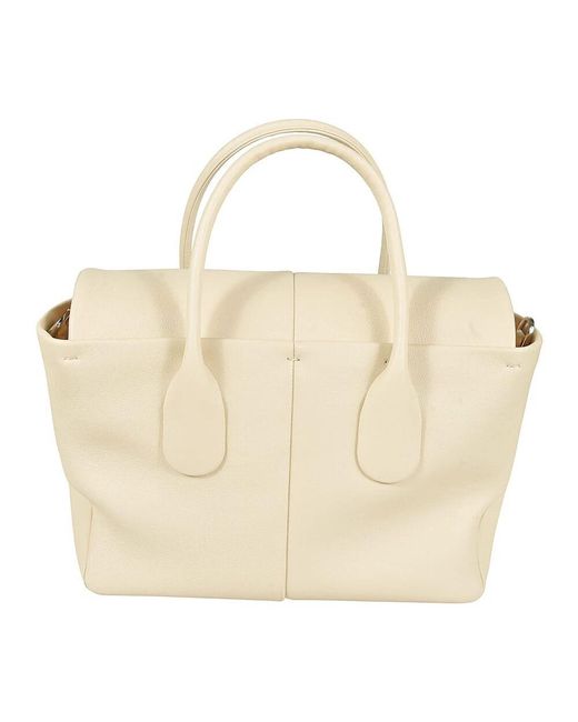 Tods borsa a mano di bag reverse di Tod's in Natural