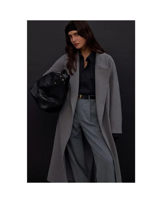 Belted Coats ESTRO en coloris Gray