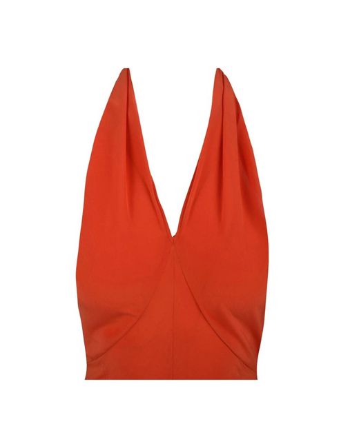 Aspesi Kleedjes ,Rood ,Koraaljurk Model C613 Voor Vrouwen in het Red