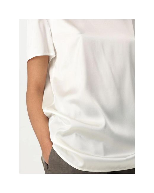 Max Mara White Blouses