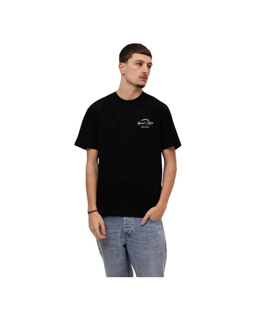 Iceberg Tops ,Zwart ,Katoen 5D F020 Jersey T-Shirt in het Black voor heren
