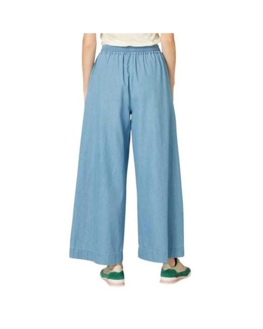 Paul Smith Blue Wide Trousers