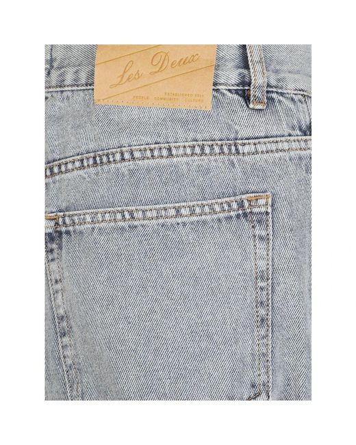 Les Deux Gray Straight Fit Jeans for men