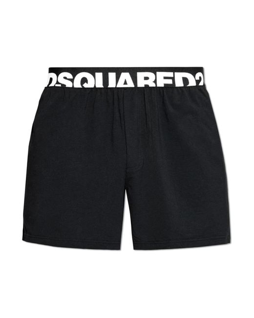Bottoms di DSquared² in Black da Uomo