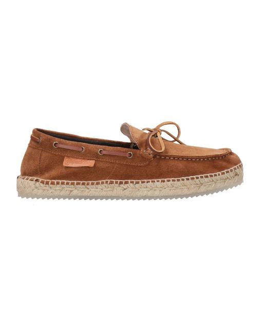 Espadrilles Sandalen Suède in het Brown voor heren