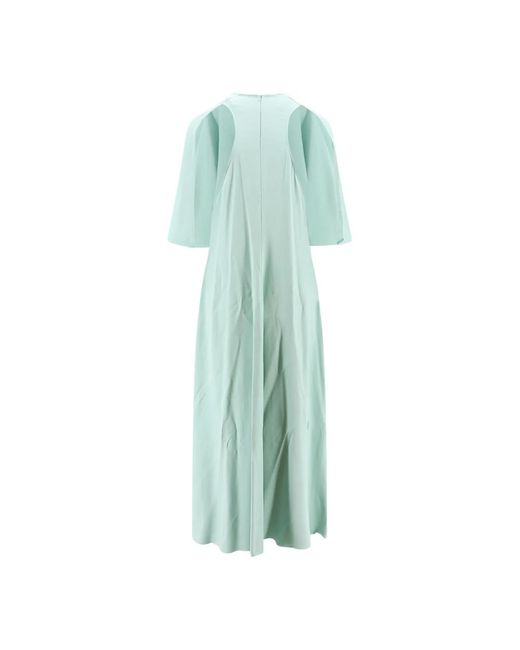 Erika Cavallini Semi Couture Green Midi Dresses