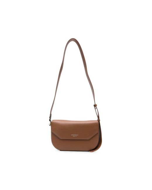 Emporio Armani Brown Cross Body Bags